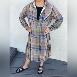 Kapital Japan, rainbow plaid, cotton dress